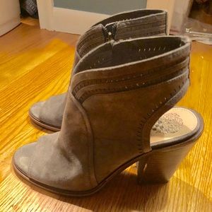 Vince Camuto block heel booties